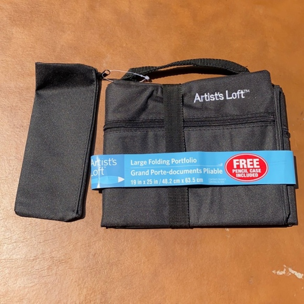 Artist’s Loft Large folding portfolio 19x25in